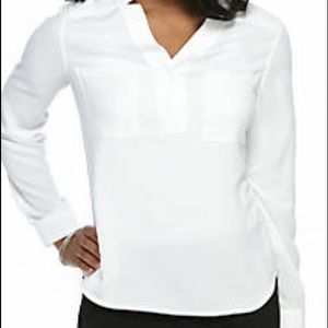 Patch Pockets Blouse